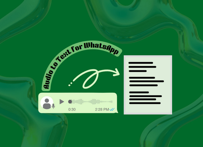 audio to text for whatsapp