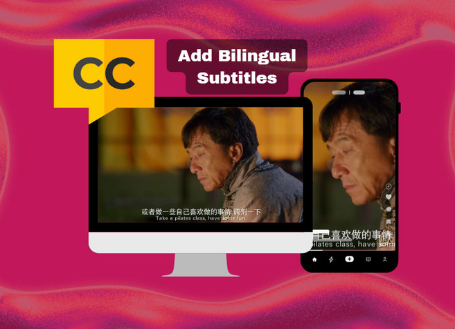 add bilingual subtitles