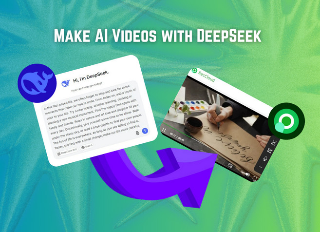 make ai videos with deepseek