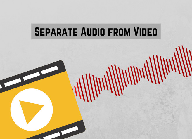 separate audio from video