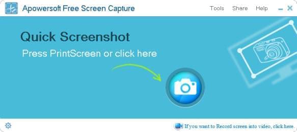 creating screenshot on windows