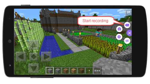 record Minecraft on Android