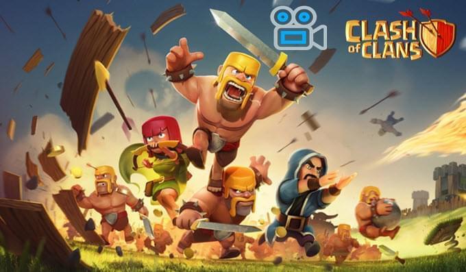 enregistrer Clash of Clans