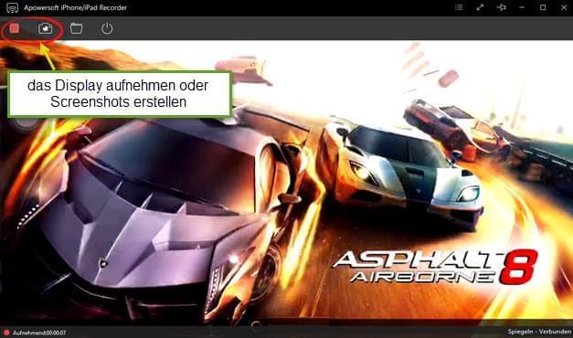 iPhone Spiele aufnehmen