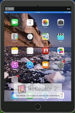 reflectorでiPadをPCに表示