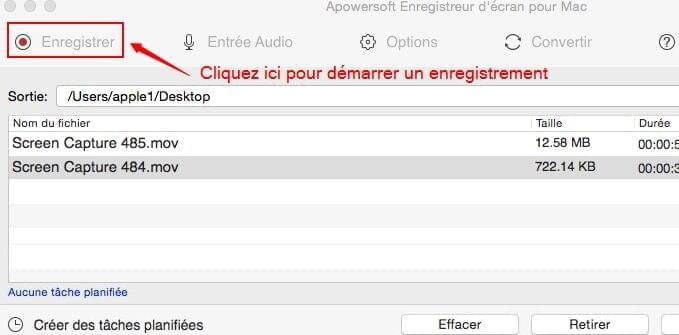Apowersoft enregistreur écran pour Mac