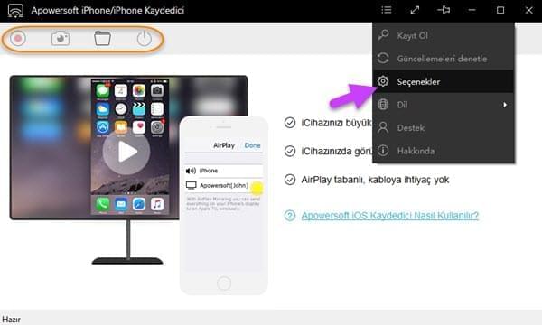 iOS'te Snapchat video nasıl yakalanır