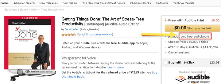 audible free audiobook