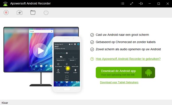 android recorder voor Facebook