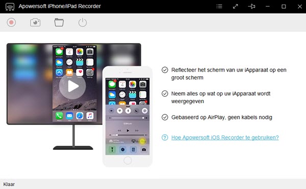 Facebook recorder voor iOS