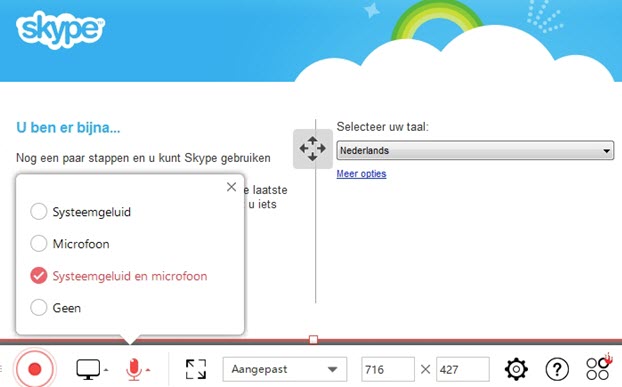 showmore recorder voor skype