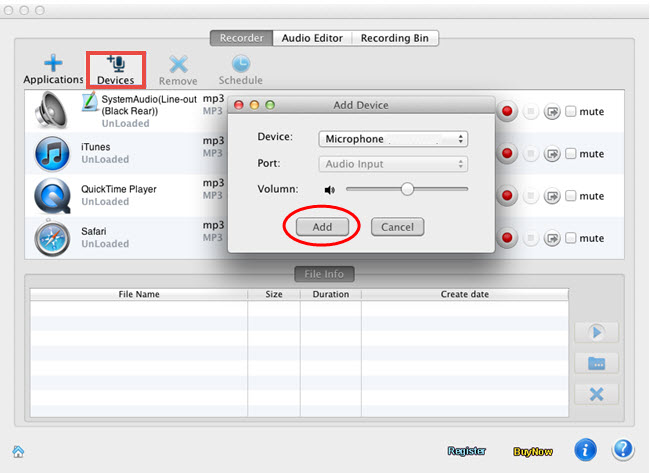 how to use apowersoft audio recorder mac