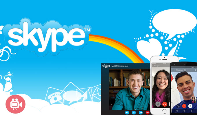 como gravar conversas do Skype