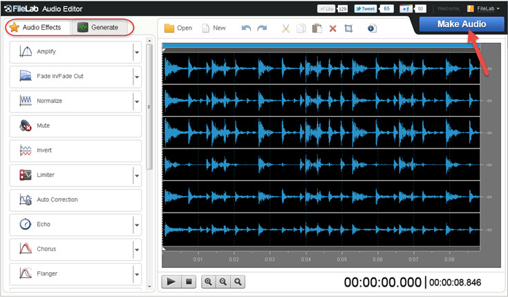 editar música online