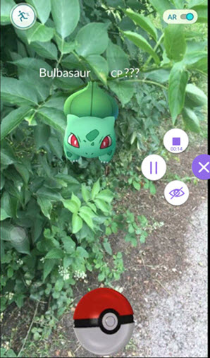 grabar pokemon go en android