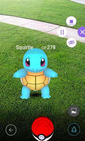 Pokémon Go auf Android aufnehmen