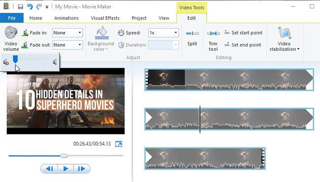 windows movie maker