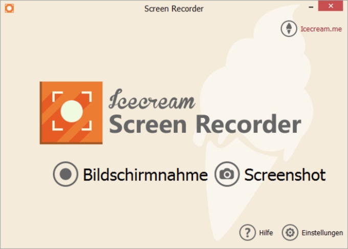 Icecream Screen Recorder