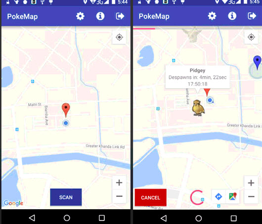 track Pokémon in Pokémon Go