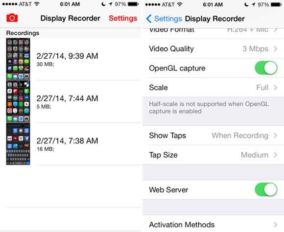 tr display recorder for skype