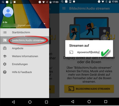 Android 7.0 Bildschirm Recorder