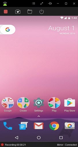 record screen on android nougat