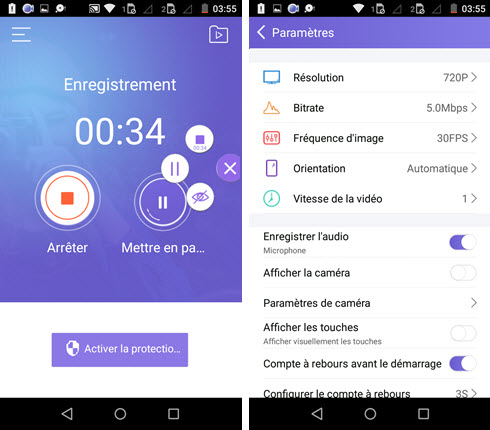 rejouer un snap sur Android