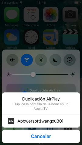 duplicación airplay iPhone 7