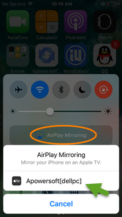 airplay control center