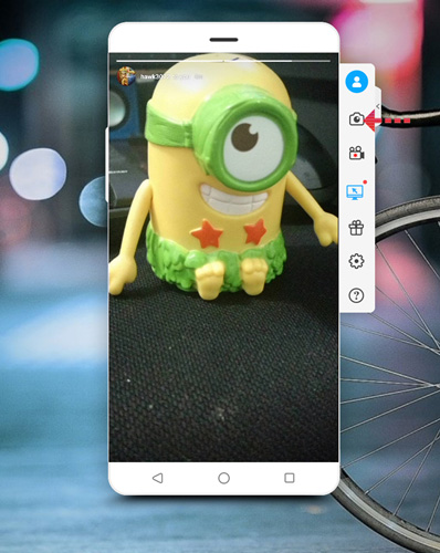 Screenshot Instagram secretly on Mobile