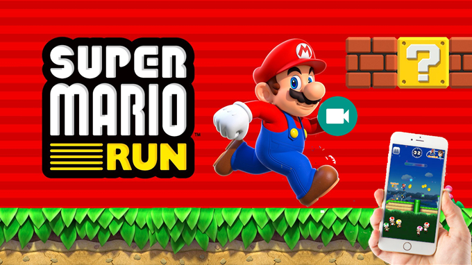 enregistrer super mario run