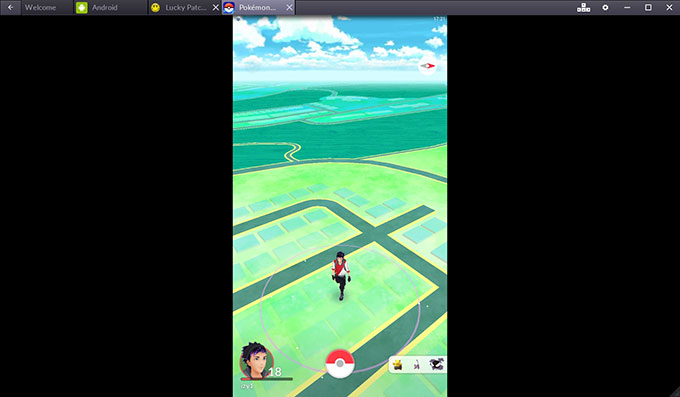 ポケモンgo-bluestacks