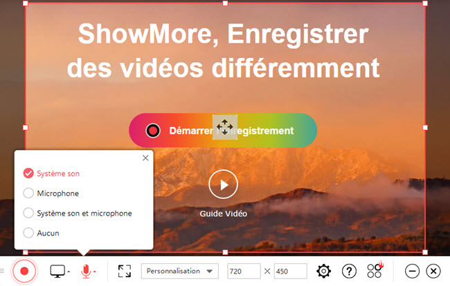 enregistrer meet en ligne 