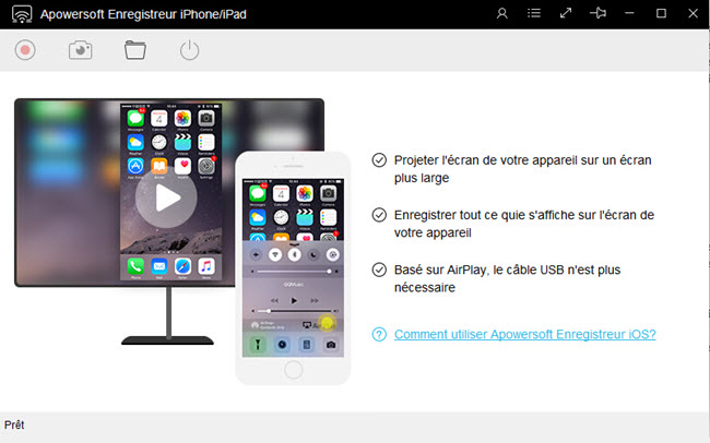 enregistreur d'écran iphone ipad