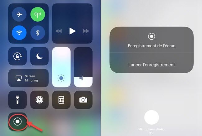 enregistreur d'écran ios11