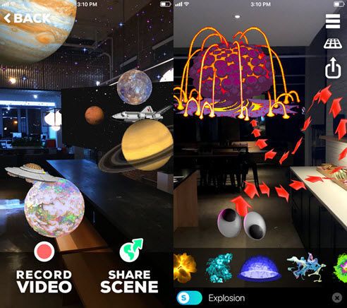 AR GIFs+Stickers