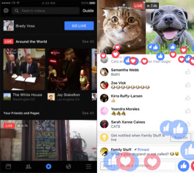 facebook live
