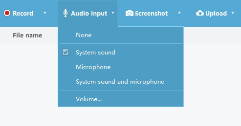 Sound Input