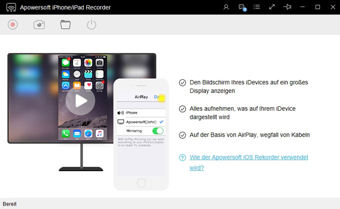 Apowersoft iPhone/iPad Recorder