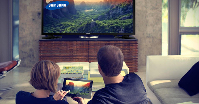 comment envoyer image iphone sur tv samsung