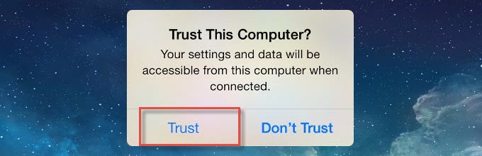 Trust this computer