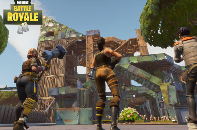 Construction in Fortnite