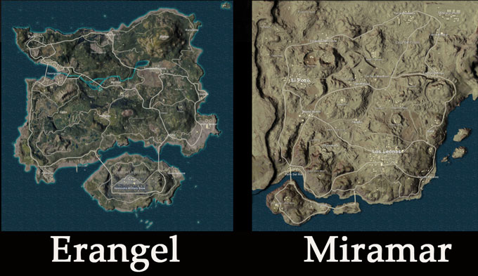 carte comparaison