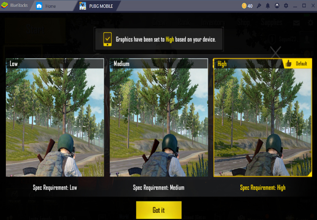 bluestacks-PUBG Mobile