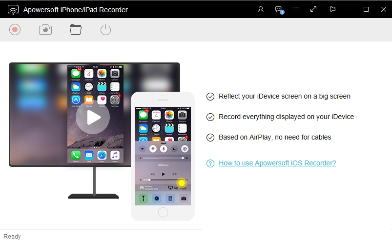 apowersoft ios recorder