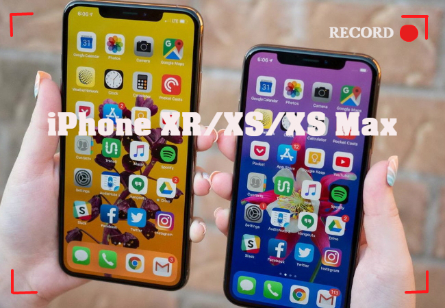 enregistrer l'écran de l'iPhone XS