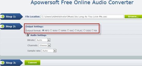 online convert audio for mac