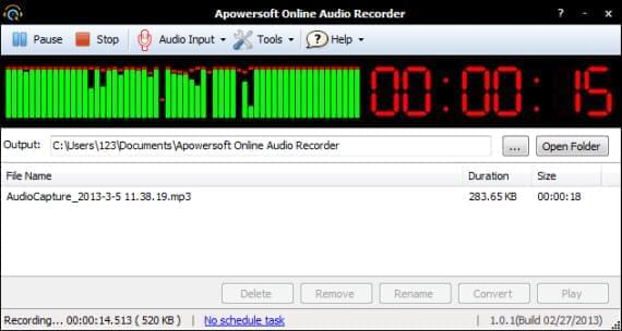 online audio recorder