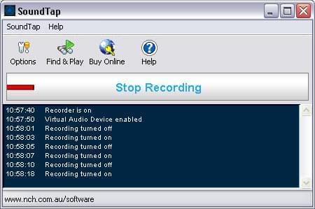 soundtap audio recorder