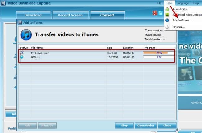 add yahoo to itunes
